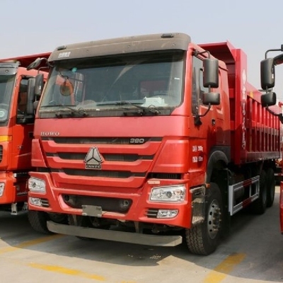 6X4 380 HP HOWO camión de basura con tanque de carga de 6m y 2 pasajeros en un presupuesto amigable