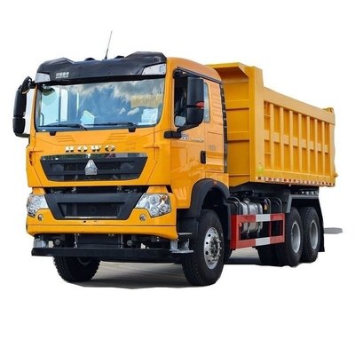 Weichai Motor 400 HP 6X4 6.3m camión de descarga para 2 pasajeros en el camión nacional de trabajo pesado