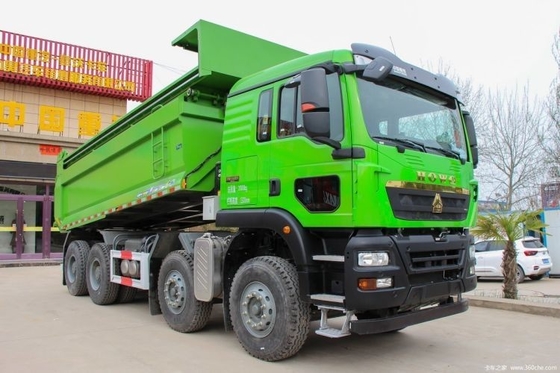 Weichai Motor 12 Avanzado de cambio de camión pesado nacional HOWO TX7 460 HP 8X4 6.5m camiones de descarga