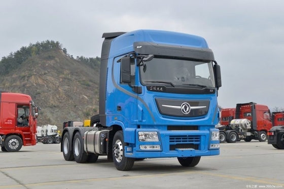 5001-10000 kg Peso bruto del vehículo Dongfeng Tianlong KX 450 hp 6X4 Tractor Truck Head
