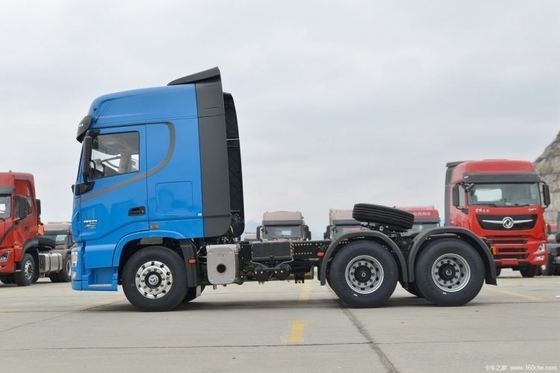 5001-10000 kg Peso bruto del vehículo Dongfeng Tianlong KX 450 hp 6X4 Tractor Truck Head