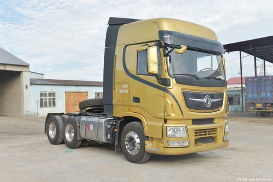 2 cambio al revés Dongfeng Tianlong KX 520hp 6X4 cabeza de camión tractor para el segmento de camiones pesados