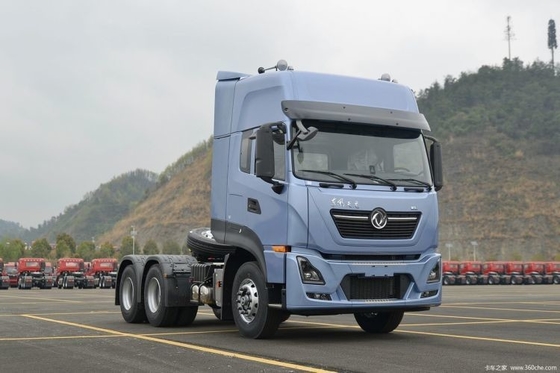 Dongfeng Tianlong KL 465 CV 6X4 cabeza de camión tractor con gran capacidad del tanque de combustible