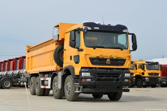 Peso bruto del vehículo 10-15T Camión pesado nacional HOWO TX 440 CV 8X4 6.8m Camiones de descarga