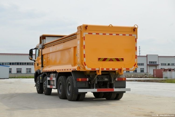 Peso bruto del vehículo 10-15T Camión pesado nacional HOWO TX 440 CV 8X4 6.8m Camiones de descarga