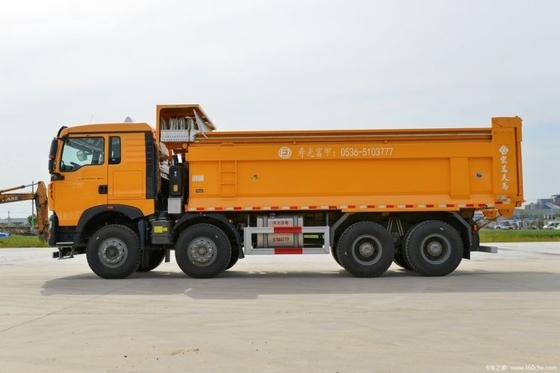 Peso bruto del vehículo 10-15T Camión pesado nacional HOWO TX 440 CV 8X4 6.8m Camiones de descarga