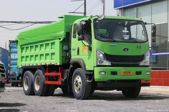 Camión pesado nacional Hauman H3 220 CV 6X4 4.6m Camión de descarga para sitio de construcción