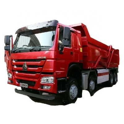 Popular segunda mano SINOTRUCK HOWO camión pesado 440 HP 8X4 camión de basura 7.6m