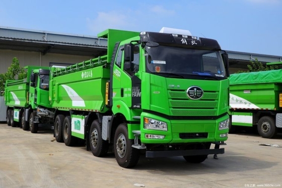 Conducción derecha Tipo 12 cambio hacia adelante Número 460HP 8X4 6,5m camión de basura para Hot Boutique