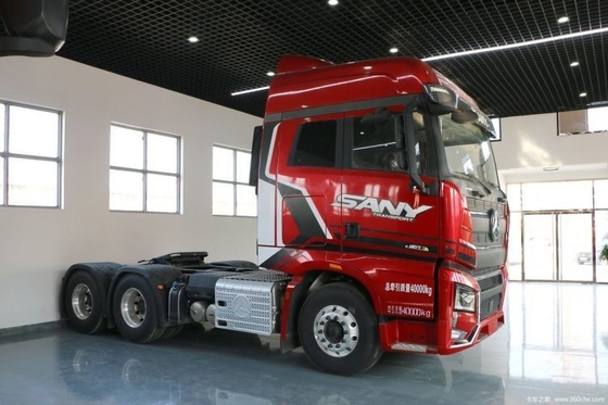 Camión pesado Trinity 485 HP 6X4 Camión diésel cabeza con suspensión aérea asiento del conductor
