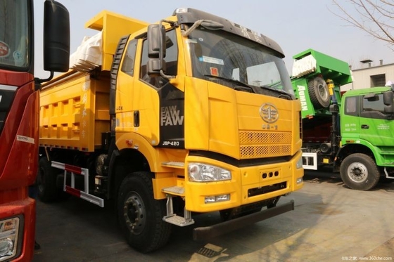 420 CV 6X4 Faw Jiefang J6P camión pesado versión de montaña camión de descarga con pantalla táctil