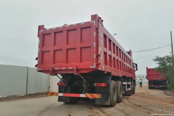 Euro 2/3/4 Emisión 460HP Faw Jiefang J6P 8X4 8.2m camiones de basura para la venta de segunda mano