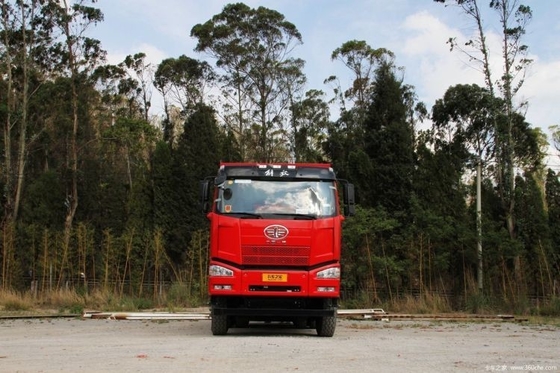 10 Número de neumático FAW Jiefang J6P Camión pesado Versión sudoeste 370HP 6X4 6.4m Camión de descarga