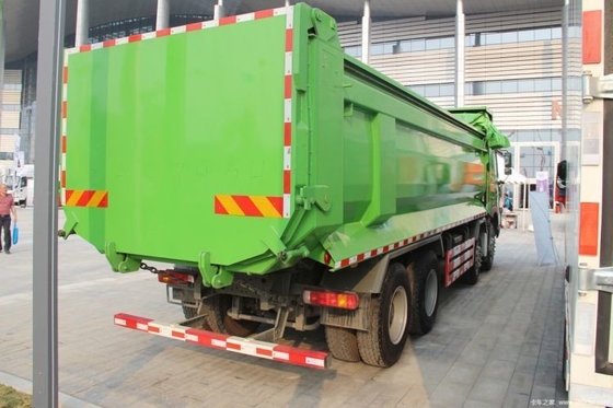 Aire acondicionado automático Sinotruk HOWO T6G 380HP 8X4 camión de basura camión de basura