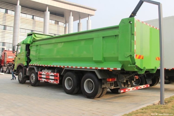 Aire acondicionado automático Sinotruk HOWO T6G 380HP 8X4 camión de basura camión de basura