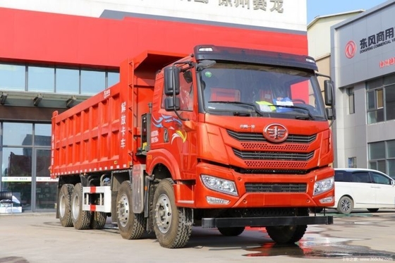 Weichai Motor Qingdao Jiefang Wei V camión pesado 2.0 350 HP 8X4 6.5m camiones de basura