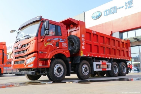 Weichai Motor Qingdao Jiefang Wei V camión pesado 2.0 350 HP 8X4 6.5m camiones de basura