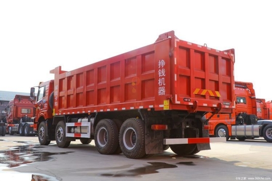 Weichai Motor Qingdao Jiefang Wei V camión pesado 2.0 350 HP 8X4 6.5m camiones de basura