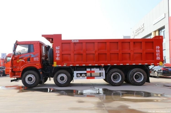 Weichai Motor Qingdao Jiefang Wei V camión pesado 2.0 350 HP 8X4 6.5m camiones de basura