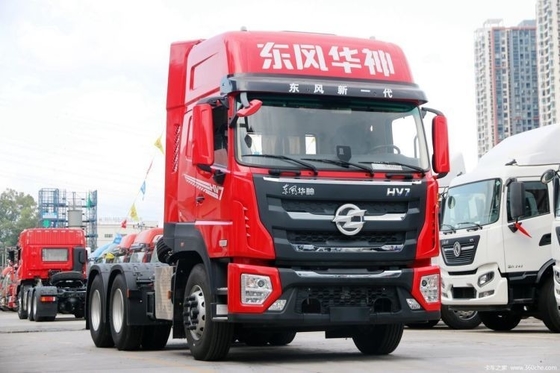 Dong Fenghua Shen HV7 460 HP 6X4 Tractor con caja de cambios FAST y Euro 2.3.4.5 Emisión