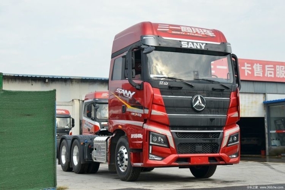 Trinity 460 HP 6X4 Camión pesado cabeza 0 km Segmento Tractor con cámara trasera de 360 °