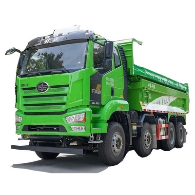 Boutique Usado Faw Jiefang J6L 350hp 8X4 7.2m camión de basura con capacidad de conducción 8X4
