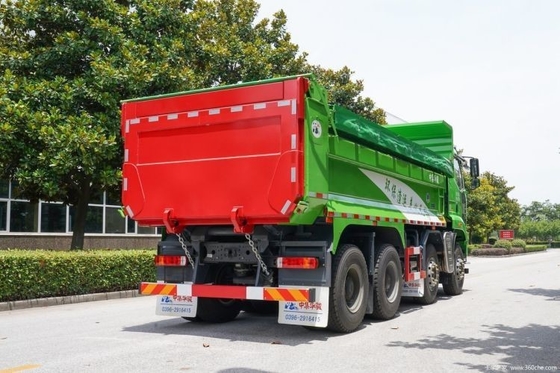 Boutique Usado Faw Jiefang J6L 350hp 8X4 7.2m camión de basura con capacidad de conducción 8X4
