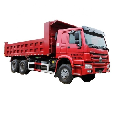 6 cilindros usados SINOTRUCK HOWO camión pesado 340 CV 6X4 5.6m camiones de basura para su proyecto