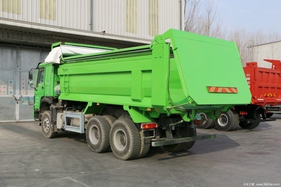 340hp Sinotruk HOWO camión pesado La elección para el transporte de basura de la construcción urbana
