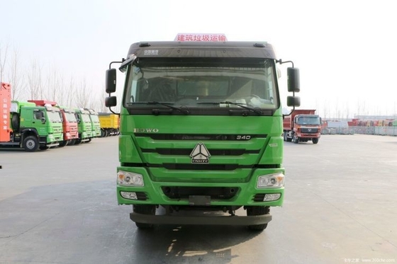340hp Sinotruk HOWO camión pesado La elección para el transporte de basura de la construcción urbana