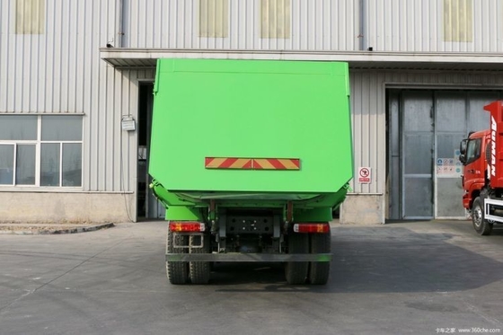 340hp Sinotruk HOWO camión pesado La elección para el transporte de basura de la construcción urbana
