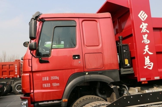 HOWO Camión pesado 380 CV 6X4 6m Camión de descarga para transporte de usos múltiples Durable