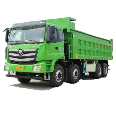 Tipo de conducción derecha Camión pesado Foton Auman ETX 9 Serie 400 HP 8X4 7.4 m Camión de descarga