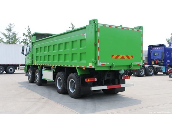 Tipo de conducción derecha Camión pesado Foton Auman ETX 9 Serie 400 HP 8X4 7.4 m Camión de descarga