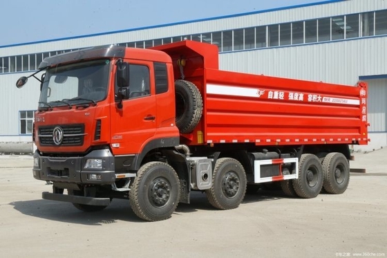 Vehículo comercial avanzado de Dongfeng Tianlong KC camión pesado 450hp 8X4 8.6m camiones de basura