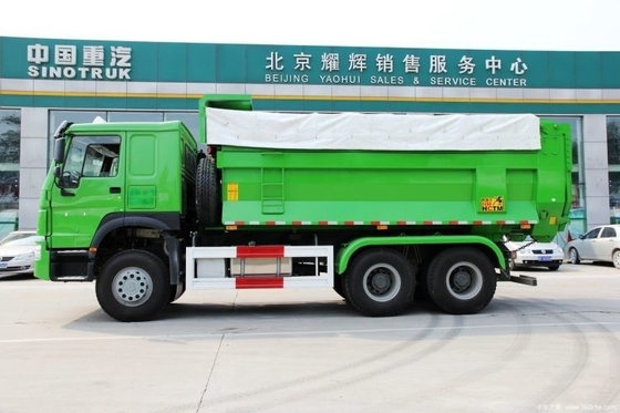 HOWO 340 CV 6X4 camiones de descarga de 5,6m con ABS y 2 números de cambio inverso