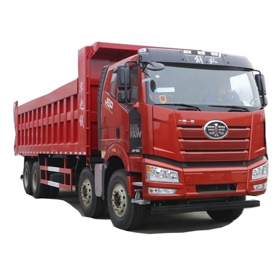 Tanque de carga caliente de 8 m Faw Jiefang J6P Camión pesado de 500 CV Camión de descarga 8X4 con motor Sitchai