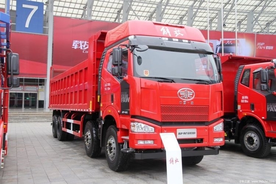 460 HP Faw Jiefang J6P camión pesado 8X4 8.8m camión de descarga para trabajos pesados de construcción