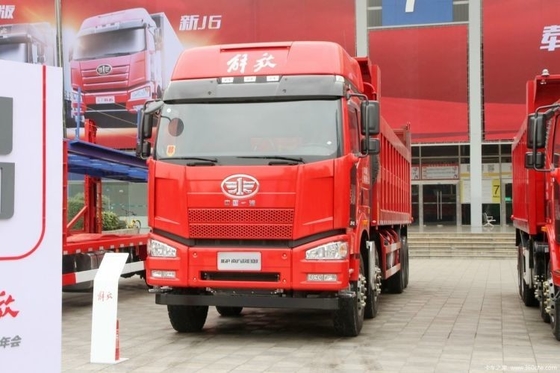 460 HP Faw Jiefang J6P camión pesado 8X4 8.8m camión de descarga para trabajos pesados de construcción