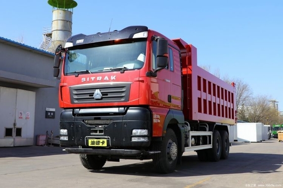 SITRAK G7 Camión pesado 400 CV 6X4 Camiones de descarga con tanque de carga 5.8 * 2.35 * 1.5m
