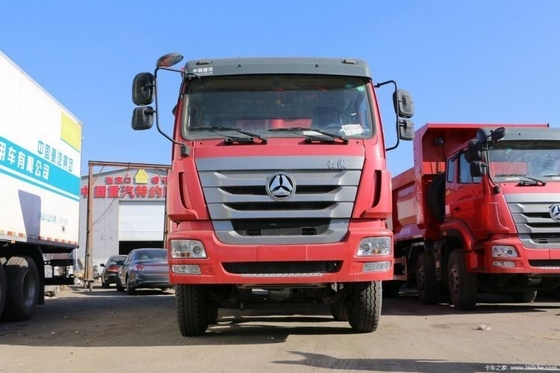 Cambio de marcha atrás número 2 Sinotruk profesional Haohan J7B 340 HP 8X4 7.6 m camión de basura