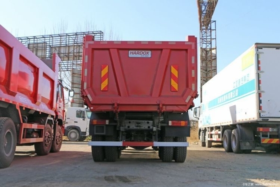 Cambio de marcha atrás número 2 Sinotruk profesional Haohan J7B 340 HP 8X4 7.6 m camión de basura