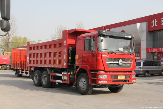 SINOTRUCK HOKA H7 Serie 336 HP 6X4 5,6m camión de basura para el manejo de materiales asequible