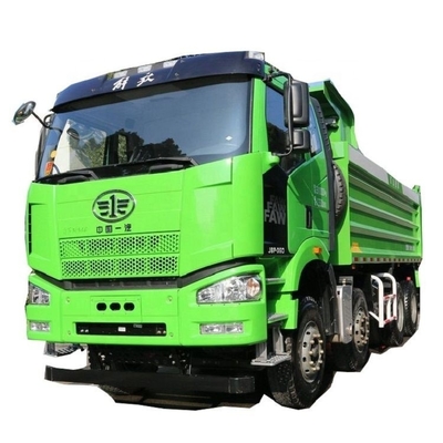 Exportado de segunda mano Faw Jiefang J6P 8X4 350HP camión de descarga con EURO 2/3/4/5/6 de emisión