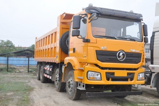 Usado Shacman Delon M3000 Compuesto 350 HP 8X4 7 m camión de basura con ESC Gran estado