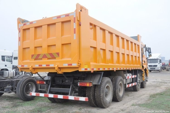 Usado Shacman Delon M3000 Compuesto 350 HP 8X4 7 m camión de basura con ESC Gran estado