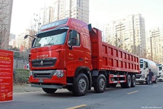 Camión de basura Sinotruk HOWO T7H Camión pesado 540 CV 8X4 8.5m Camiones de basura usados con ESC