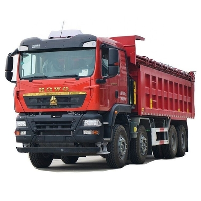 Sinotruk HOWO TX camión pesado 430 CV 8X4 6.8m camiones de descarga para compradores internacionales