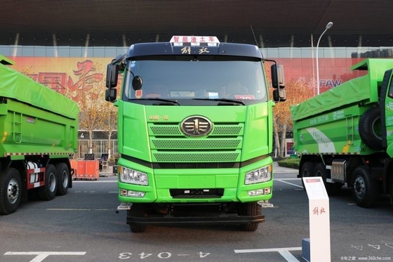 Combustible- 2020 Faw Jiefang J6P camión pesado 8X4 5.6m camiones de basura para sus necesidades comerciales