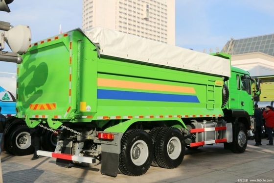 Camión pesado usado SITRAK G7H Camión de descarga 6X4 con cámara trasera de 360 ° y sistema multimedia
